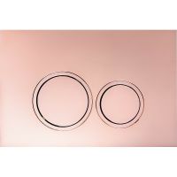 Клавиша смыва Ceruttispa CR05RG Золото розовое — фото 1, Кнопки смыва