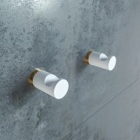 Комплект крючков Iddis Petite PET2SY1i41 Белый матовый — фото 2, Крючки для полотенец