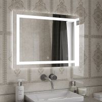 Зеркало Континент Rimini 1000х700 ЗЛП1404 с подсветкой с сенсорным выключателем — фото 7, Зеркала в ванную комнату