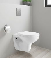 Унитаз WesnaArt Ocean 202-OCE12 подвесной с сиденьем Микролифт — фото 3, Подвесные унитазы