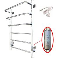 Электрический полотенцесушитель Тругор ПЭК 19 СП 80x50 Хром — фото 1, Электрические полотенцесушители