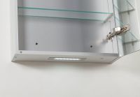 Товар: Зеркальный шкаф BelBagno 60 R SPC-1A-DL-BL-600 с подсветкой Сатин - фото 7 Зеркальный шкаф BelBagno 60 R SPC-1A-DL-BL-600 с подсветкой Сатин — фото 7, Мебель для ванной