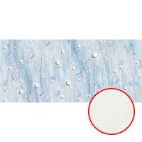 Фреска Ortograf Misto 33985 Фактура флок FLK Флизелин (5,4*2,4) Голубой, Абстракция — фото 1, Фрески