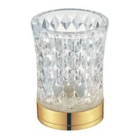 Стакан для зубных щеток Boheme 10212 Золото — фото 1, Мыльницы