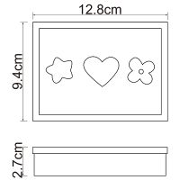Мыльница WasserKRAFT Ammer K-6429 Розовая матовая — фото 4, Мыльницы