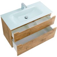 Тумба под раковину BelBagno Etna-H60 100 ETNA-H60-1000-2C-SO-RN-P подвесная Rovere Nature — фото 5, Тумбы под раковину