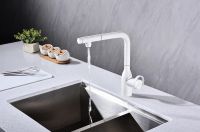 Товар: Смеситель для кухни Paulmark Urban Ur213104-431 Белый матовый - фото 3 Смеситель для кухни Paulmark Urban Ur213104-431 Белый матовый — фото 3, Смесители для кухни