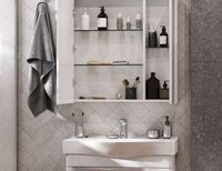 Товар: Зеркальный шкаф Aquaton Беверли 80 1A237102BV010 Белый глянец - фото 5 Зеркальный шкаф Aquaton Беверли 80 1A237102BV010 Белый глянец — фото 5, Зеркальные шкафы в ванную