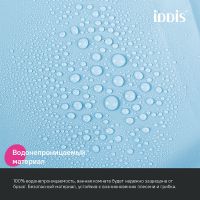 Штора для ванны Iddis Promo 180х200 P07PE18i11 Голубая — фото 4, Аксессуары для туалета