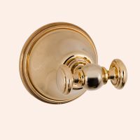 Двойной крючок TW Harmony TWHA016oro Золото — фото 2, Крючки для полотенец