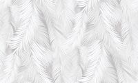 Обои Solo Fiji E200800 Винил на флизелине (1,06*10) Серый/Серебряный, Листья — фото 3, Обои для стен