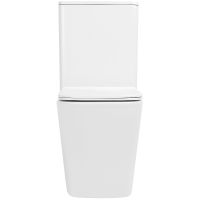 Унитаз компакт Abber Rechteck AC1210TMW Белый матовый с бачком и сиденьем Микролифт — фото 3, Напольные унитазы