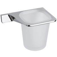 Стакан для зубных щеток Art&Max Gina AM-G-2731 Хром — фото 1, Мыльницы