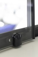 Душевой уголок Niagara Nova NG-6808-08 BLACK 90х90 профиль Черный стекло прозрачное — фото 7, Душевые уголки