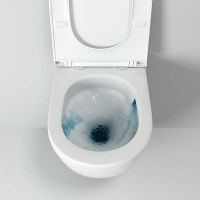 Товар: Унитаз Grossman Tornado GR-4411SQ подвесной Белый с сиденьем Микролифт - фото 5 Унитаз Grossman Tornado GR-4411SQ подвесной Белый с сиденьем Микролифт — фото 5, Унитазы