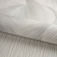 Обои Fipar Platino R 23705 Винил на флизелине (1,06*10,05) Серый, Абстракция/Перья — фото 3, Обои для стен