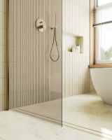 Товар: Душевая перегородка Maybah Glass MGD-702-3ш 690x1950 в широком профиле Золото стекло бронзовое - фото 6 Душевая перегородка Maybah Glass MGD-702-3ш 690x1950 в широком профиле Золото стекло бронзовое — фото 6, Душевые перегородки