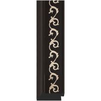 Зеркало Evoform Octagon 59х59 BY 7328 в багетной раме - Черный ардеко 81 мм — фото 2, Мебель для ванной