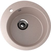 Кухонная мойка Ulgran Classic U-405-302 Песочная — фото 1, Кухонные мойки