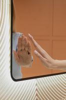 Зеркало Silver Mirrors Incanto 60 LED-00002538 с подсветкой Черное с бесконтактным выключателем и диммером — фото 12, Зеркала в ванную комнату