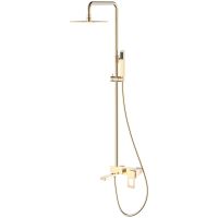 Душевая система Boheme Q 148-GG Золото — фото 1, Душевое оборудование. Душевая программа