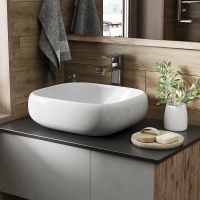 Раковина-чаша Grossman Falcon 45 GR-3053 Белая — фото 2, Раковины накладные