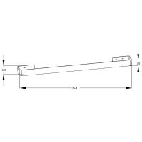 Полотенцедержатель Boch Mann CR-D01-02MB BM10670 Черный матовый — фото 4, Полотенцедержатели