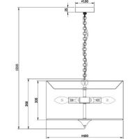 Товар: Люстра Maytoni House Farn H428-PL-03-WG Белая Золото - фото 5 Люстра Maytoni House Farn H428-PL-03-WG Белая Золото — фото 5, Люстры