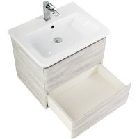 Тумба под раковину BelBagno 50 подвесная Rovere Vintage Bianco арт-ALBANO-CER-500-2C-SO-RVB — фото 5, Тумбы под раковину