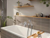 Смеситель для душа Hansgrohe Rebris E 72468000 Хром — фото 2, Смеситель для душа