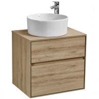 Товар: Тумба под раковину Aquaton Либерти 60 1A279401LYC70 подвесная Дуб эльвезия - фото 4 Тумба под раковину Aquaton Либерти 60 1A279401LYC70 подвесная Дуб эльвезия — фото 4, Мебель для ванной