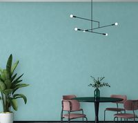 Обои Yien Feerie 3502-3 Винил на флизелине (1,06*10) Бирюзовый, Штукатурка — фото 5, Обои для стен