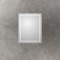 Зеркало BelBagno Kraft 70 SPC-KRAFT-700-900-LED-TCH-WARM с подсветкой Сатин с сенсорным выключателем и подогревом — фото 3, Зеркала в ванную комнату