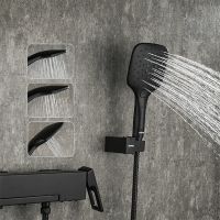 Товар: Смеситель для ванны Gappo G17-6 G3217-6 Черный матовый - фото 3 Смеситель для ванны Gappo G17-6 G3217-6 Черный матовый — фото 3, Смесители