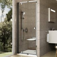 Душевая дверь Ravak Pivot PDOP1-80 03G40C00Z1 профиль Хром стекло Transparent — фото 1, Распашные душевые двери