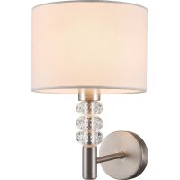 Настенный светильник Maytoni Modern Lincoln MOD527WL-01N Белый Никель — фото 1, Бра