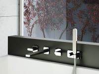 Товар: Смеситель для ванны Webert Living LV720901560 Черный матовый - фото 2 Смеситель для ванны Webert Living LV720901560 Черный матовый — фото 2, Смесители