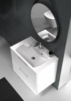 Тумба под раковину Ravak SD Classic II 80 X000001481 подвесная Белая Серая — фото 4, Тумбы под раковину