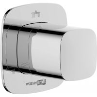 Переключатель потоков WasserKRAFT Naab A313 Хром — фото 1, Переключатели потоков