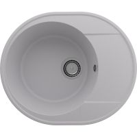 Кухонная мойка Ulgran Quartz Nora 750-04 Платина — фото 1, Кухонные мойки