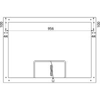 Товар: Зеркало Iddis Slide 100 SLI1000i98 с подсветкой с подогревом Черное c сенсорным выключателем и диммером - фото 12 Зеркало Iddis Slide 100 SLI1000i98 с подсветкой с подогревом Черное c сенсорным выключателем и диммером — фото 12, Мебель для ванной