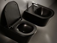 Биде Boheme Avva 974-B подвесное Черное матовое — фото 2, Биде