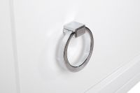 Комплект мебели для ванной ASB-Woodline Рома 100С подвесной Белый — фото 10, Мебель для ванной