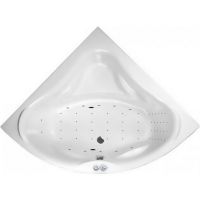 Акриловая ванна Excellent Konsul 150x150 WAEX.KON15.NANO.CR с гидромассажем — фото 1, Ванны