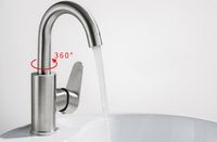 Товар: Смеситель для кухни Frap H48 F1348 Сатин - фото 9 Смеситель для кухни Frap H48 F1348 Сатин — фото 9, Смесители