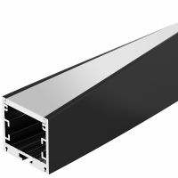 Профиль алюминиевый Arlight 032679 накладной Черный — фото 1, Профили для светодиодных лент