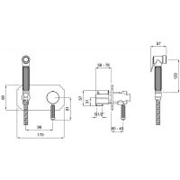 Товар: Гигиенический душ со смесителем Cezares Olimp Хром арт-OLIMP-DIF-01-L - фото 2 Гигиенический душ со смесителем Cezares Olimp Хром арт-OLIMP-DIF-01-L — фото 2, Гигиенические души