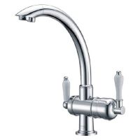 Смеситель для кухни ZorG Clean Water ZR 327 YF Хром — фото 1, Смесители