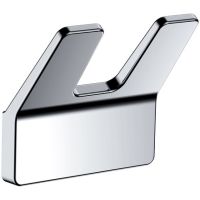 Двойной крючок Iddis Slide SLISC20i41 Хром — фото 1, Крючки для полотенец