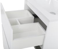 Тумба под раковину BelBagno Kraft 60 KRAFT-600-2C-PIA-BO Bianco Opaco — фото 8, Тумбы под раковину